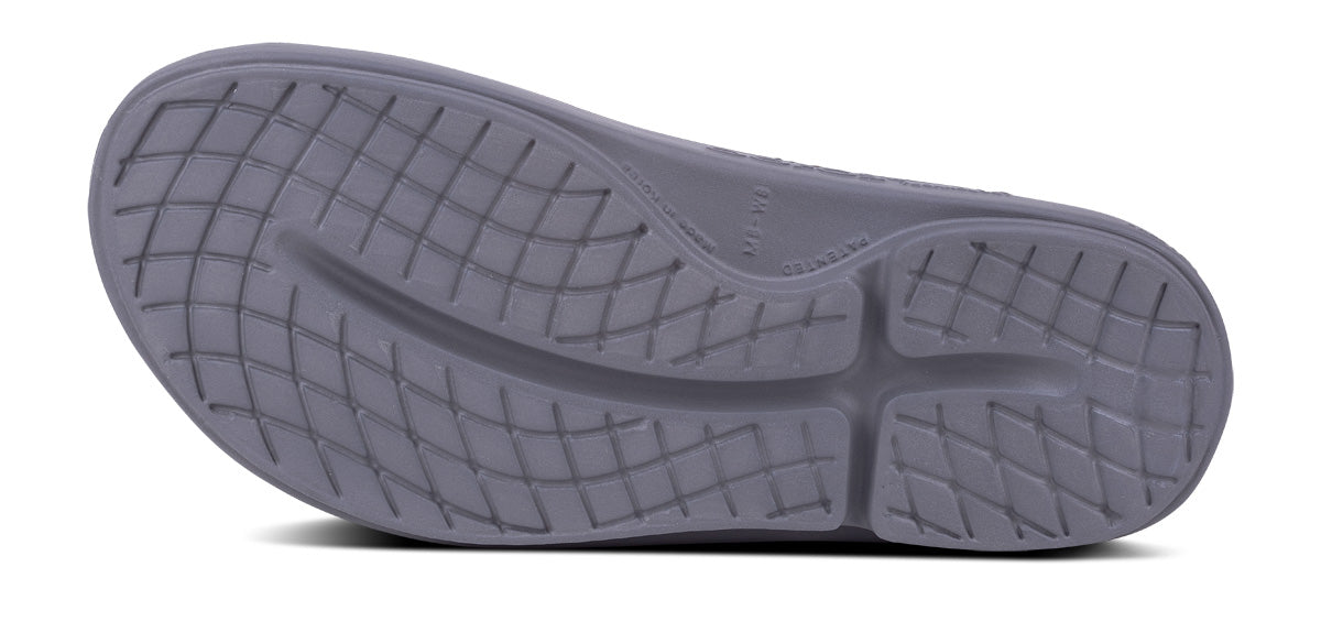 OOfos Men's OOahh Slide Sandal - Slate