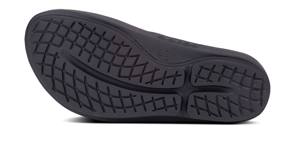 OOfos Women's OOlala Sandal - Black