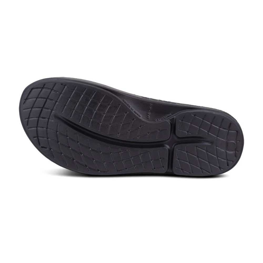 OOfos Unisex OOahh Sport - BLK/BLK - Regular (D)