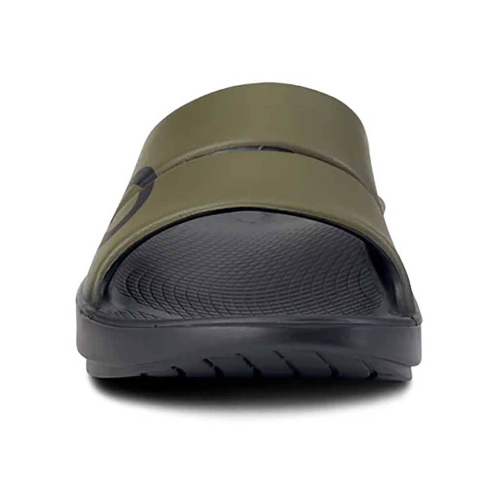 OOfos Men's OOahh Sport Slide - Tactical Green - Regular (D)