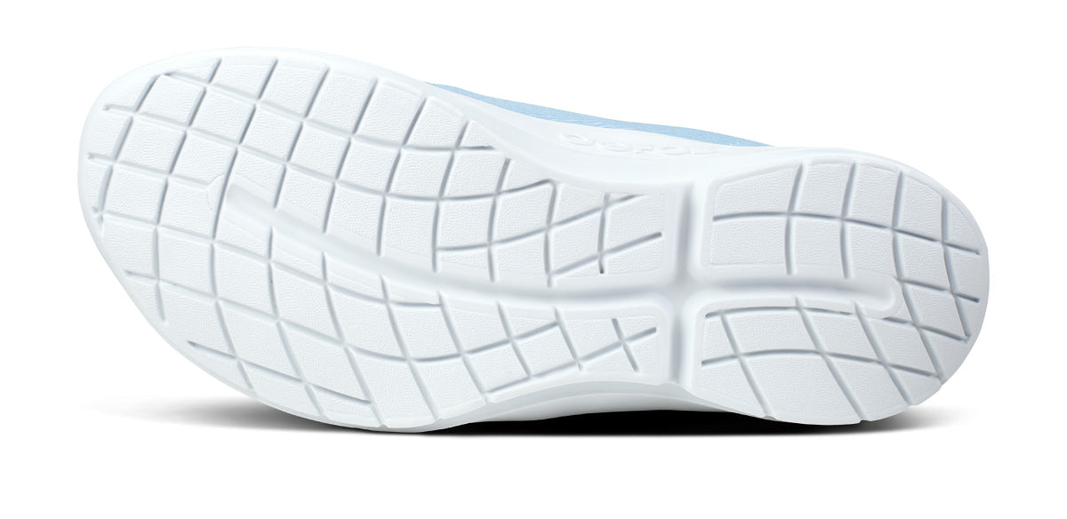 OOfos Women's OOmg Sport LS Low Shoe - Carolina Blue