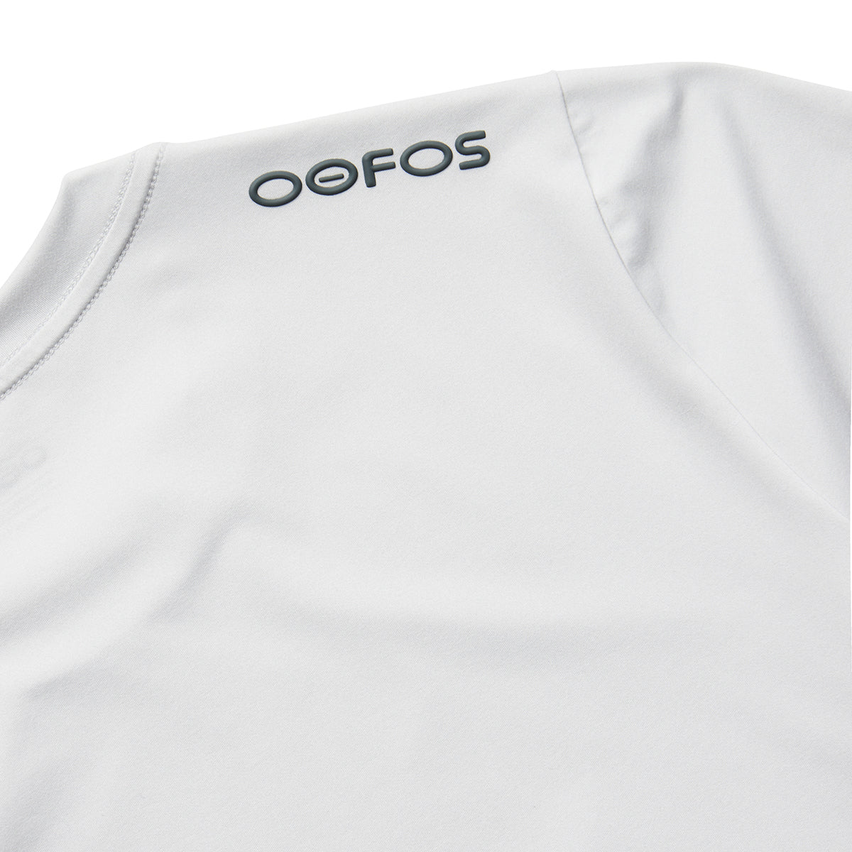 OOfos Men's COOl Down T Shirt - Light Gray Heather