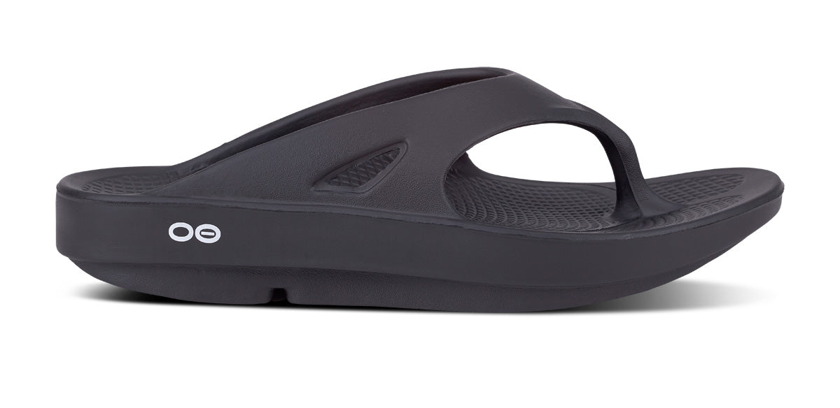 OOfos Women's OOriginal Sandal - Black