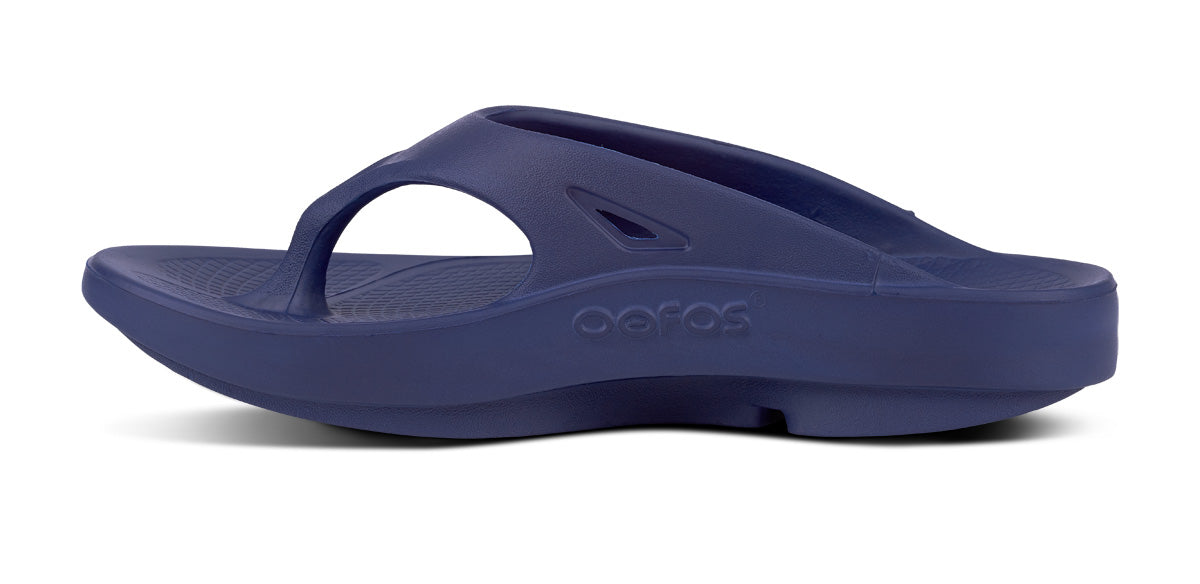 OOfos Men's OOriginal Sandal - Navy