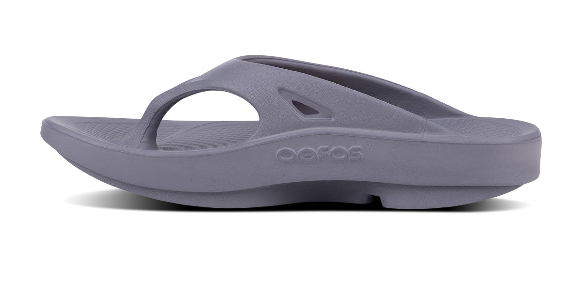 OOfos Men's OOriginal Sandal - Slate