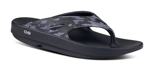 OOfos Women's OOriginal Sport Sandal - Black Camo