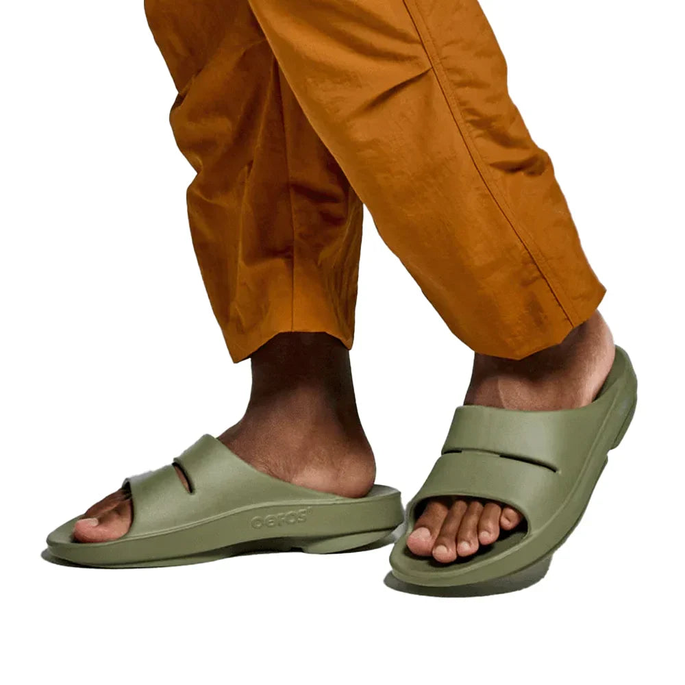 OOfos All Gender OOahh Slide - Foliage - Regular (D)