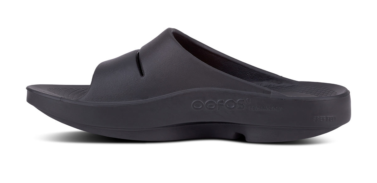 OOfos Women's OOahh Slide Sandal - Black