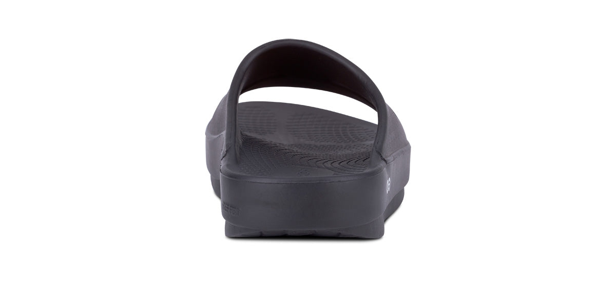OOfos Men's OOahh Slide Sandal - Black