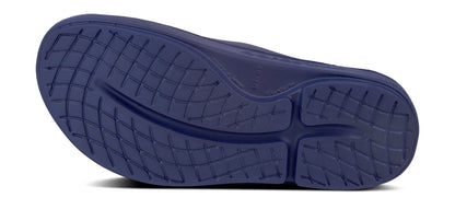 OOfos Men's OOahh Slide Sandal - Navy