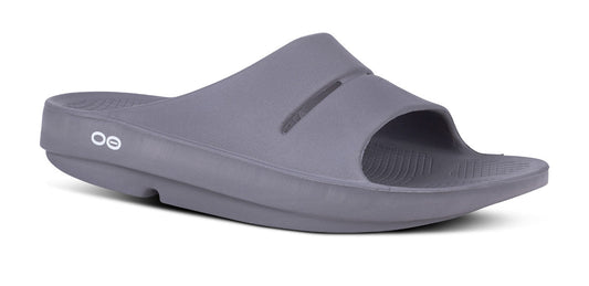 OOfos Men's OOahh Slide Sandal - Slate