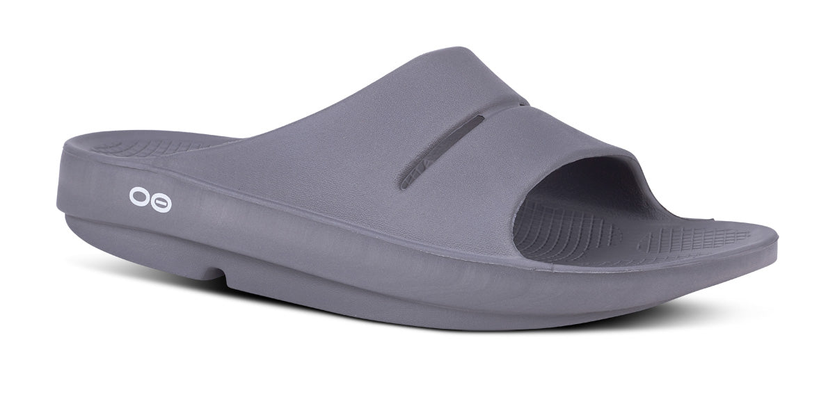 OOfos Women's OOahh Slide Sandal - Slate