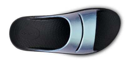 OOfos Women's OOahh Luxe Slide Sandal - Atlantis