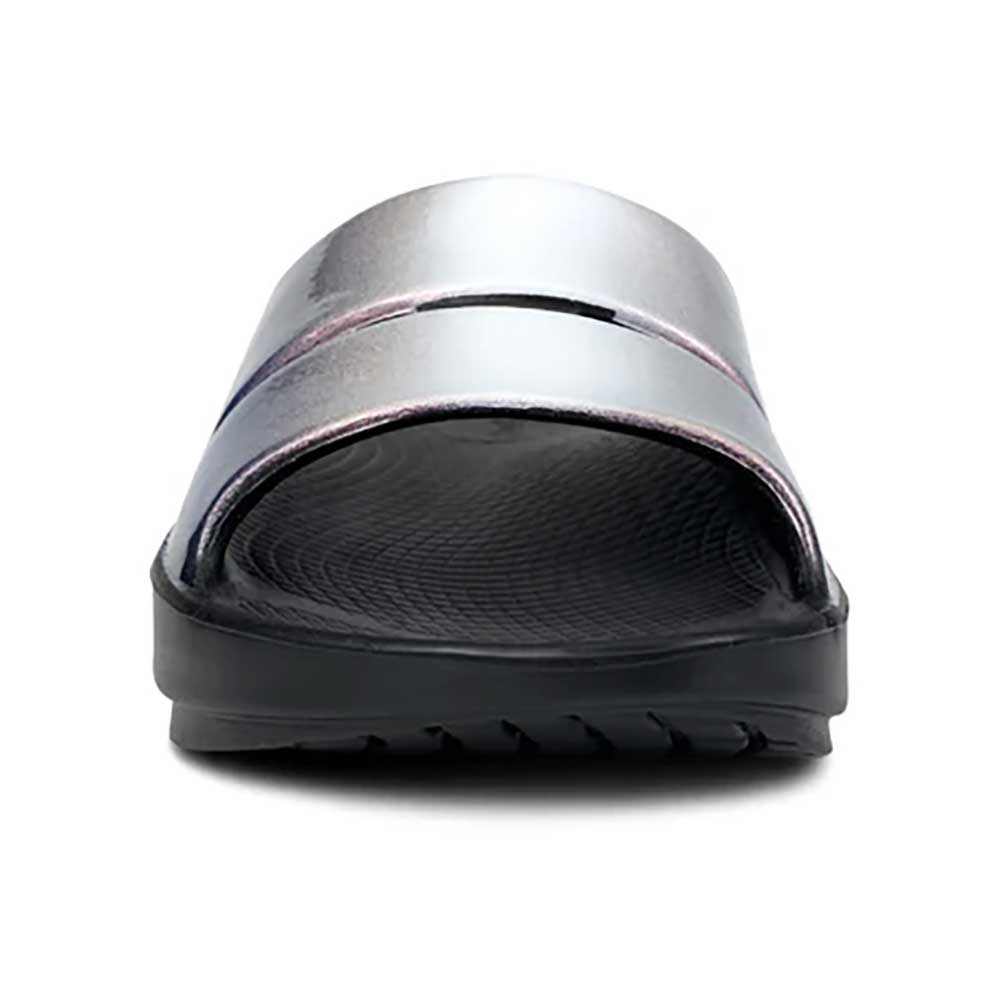 OOfos Women's OOahh Luxe Slide- Calypso