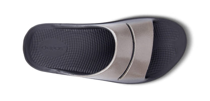 OOfos Women's OOahh Luxe Slide Sandal - Latte