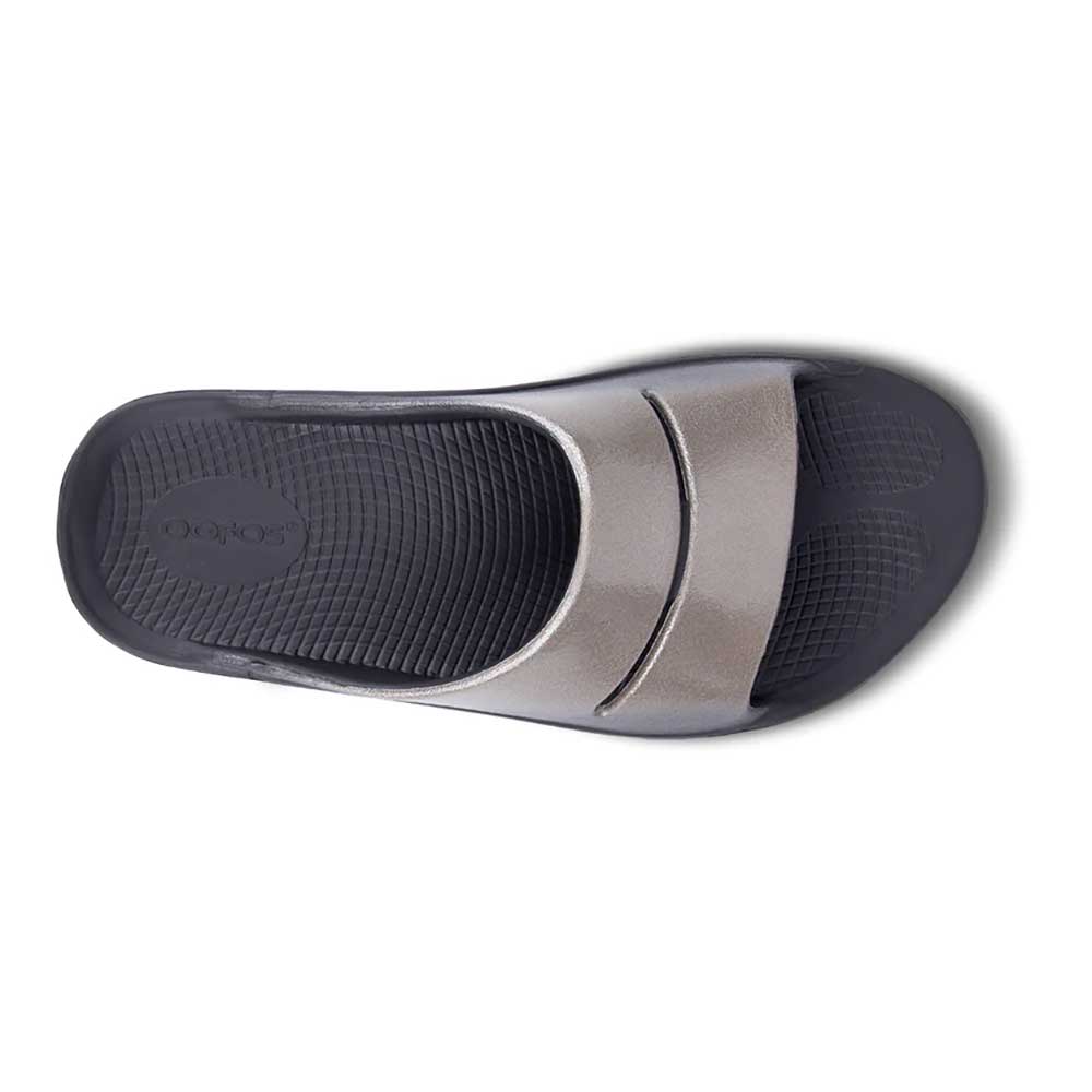 OOfos Women's OOahh Luxe Slide - Latte - Regular (B)