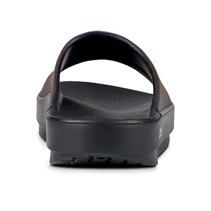 OOfos Women's OOahh Luxe Slide - Midnight Spectre - Regular (B)