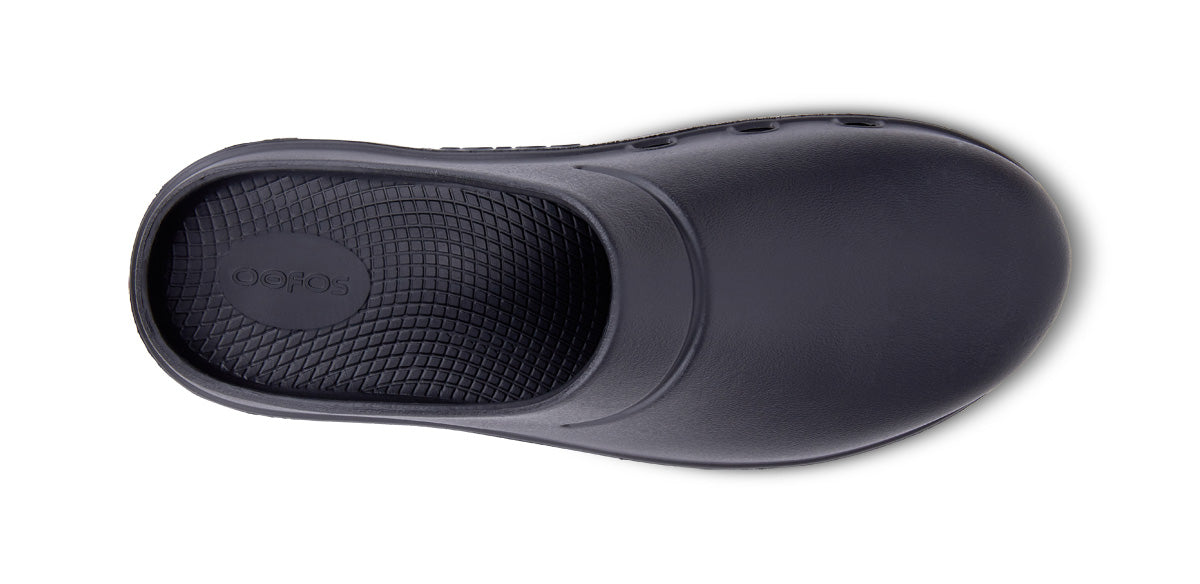 OOfos Men's OOcloog Clog - Black