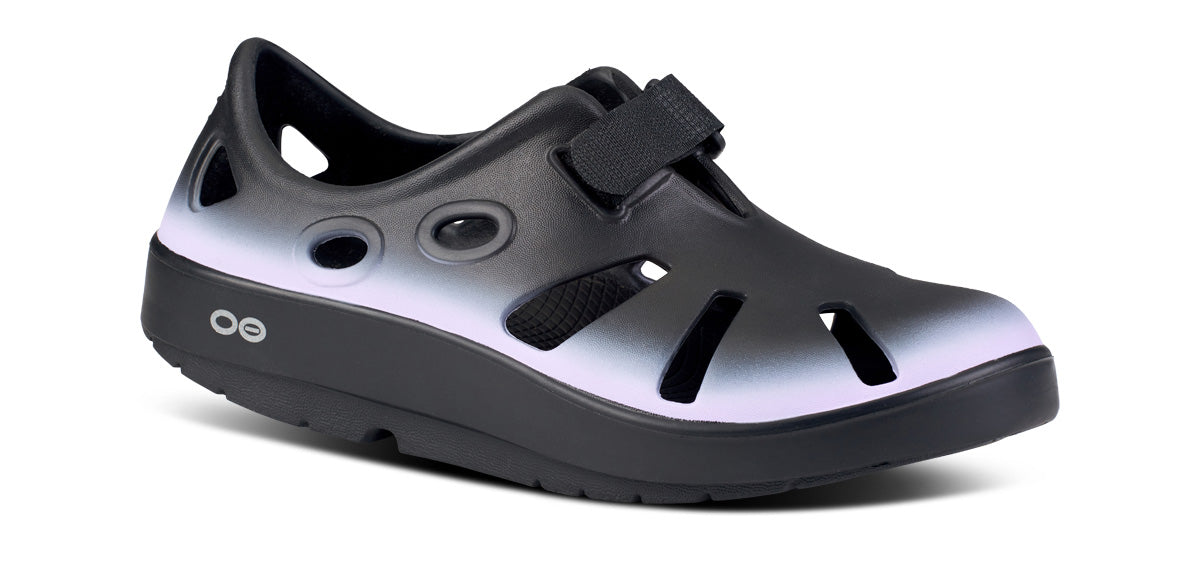 OOfos Women's OOcandoo Sandal - Lavender