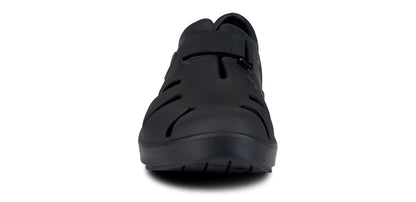 OOfos Men's OOcandoo Sandal - Black