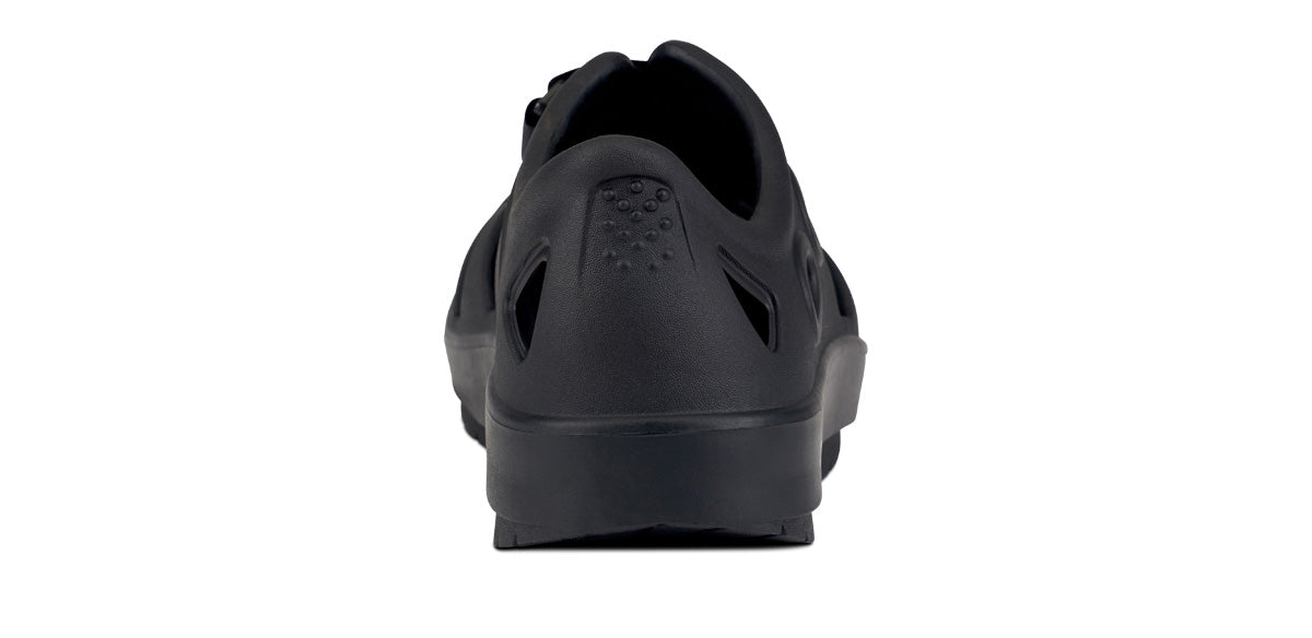 OOfos Women's OOcandoo Sandal - Black
