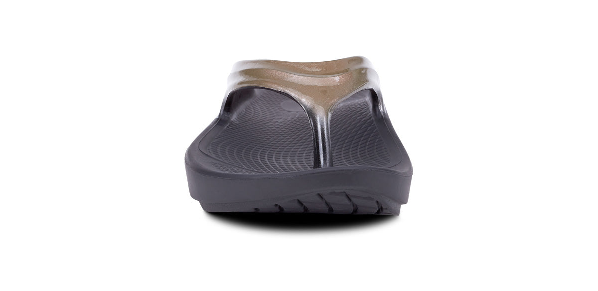 OOfos Women's OOlala Luxe Sandal - Latte