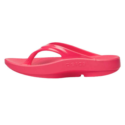 OOfos Women's Oolala Sandal - Neon Berry - Regular (B)