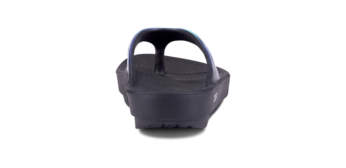 OOfos Women's OOlala Luxe Sandal - Atlantis