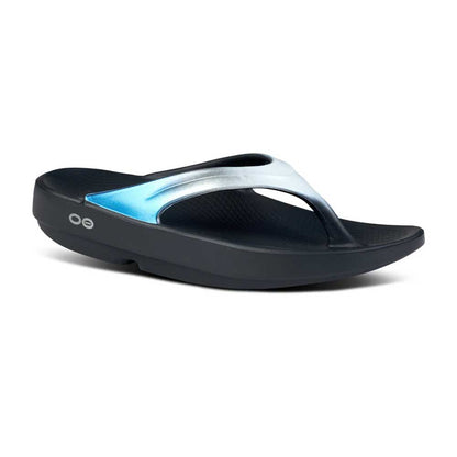 OOfos Women's OOlala Luxe Sandals - Frost - Regular