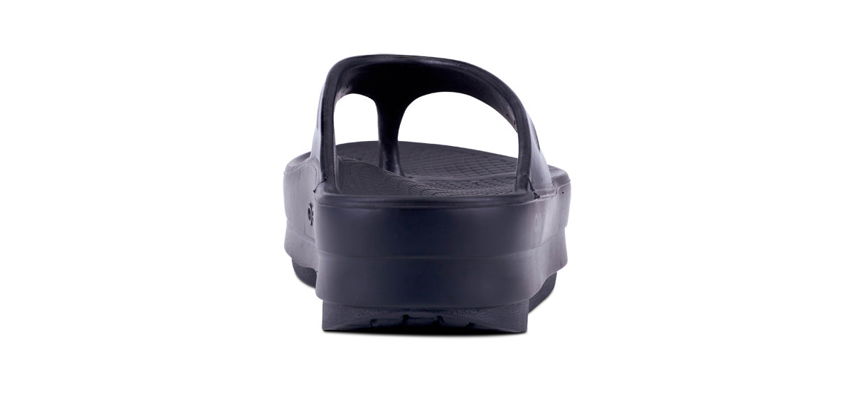 OOfos Women's OOmega OOlala Sandal - Black
