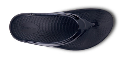OOfos Women's OOmega OOlala Sandal - Black