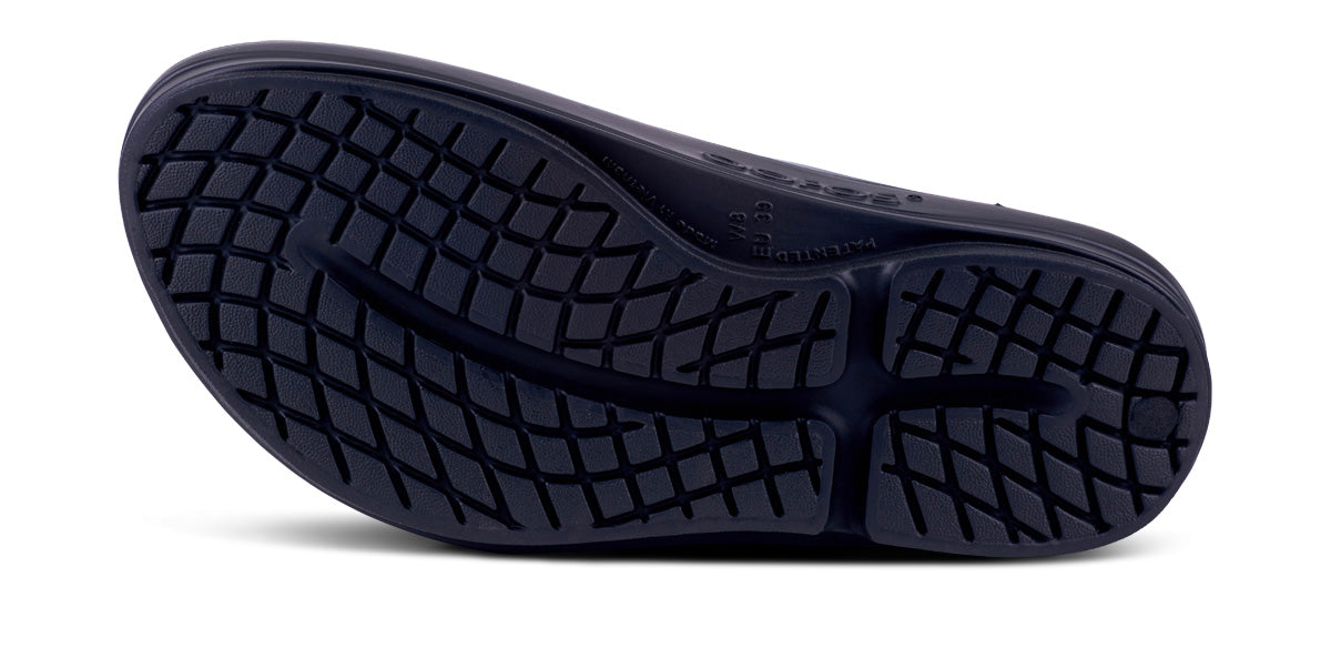 OOfos Women's OOmega OOlala Sandal - Black