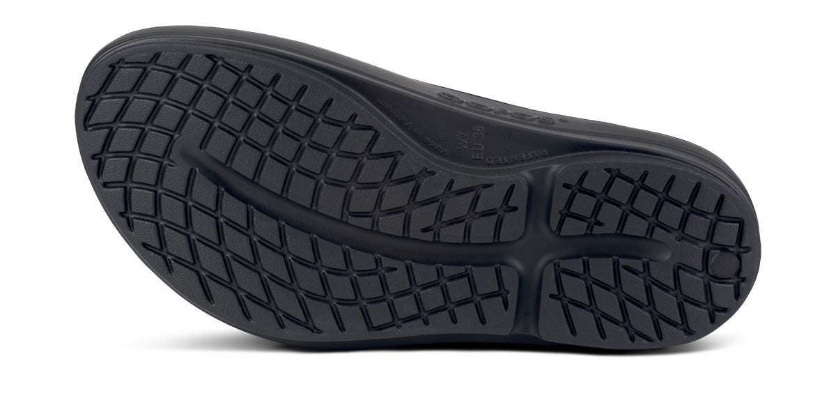 OOfos Women's OOmega OOlala Luxe Sandal - Atlantis