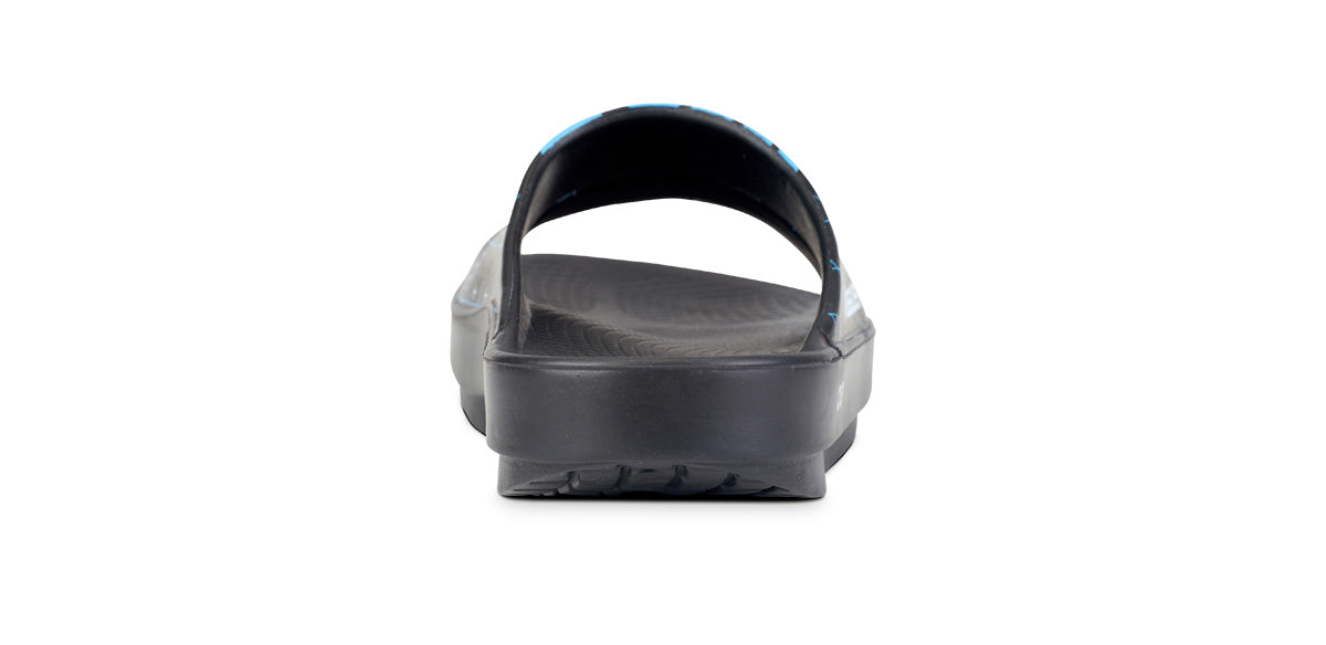 BAUER/OOFOS Men's OOahh Limited Slide Sandal – Bauer Skeleton