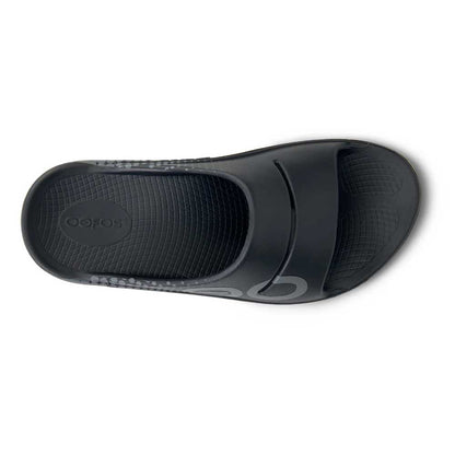 OOfos Ooahh Sport Slide - Matrix Black - Regular (D)