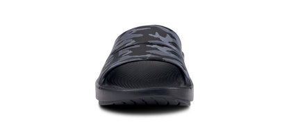 OOfos Men's OOahh Sport Slide Sandal - Black Camo