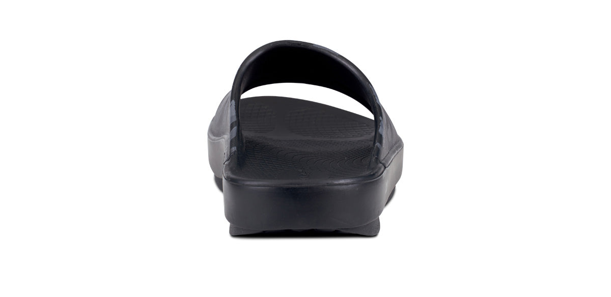 OOfos Men's OOahh Sport Slide Sandal - Black Camo