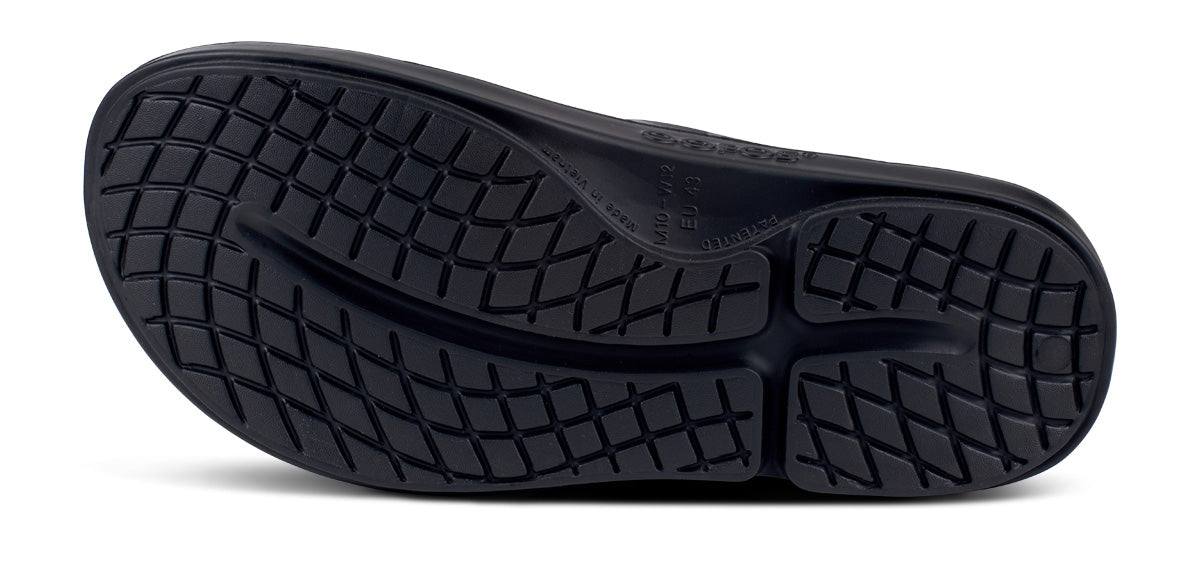 OOfos Men's OOahh Sport Slide Sandal - Black Camo