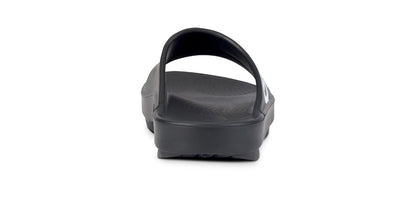 OOfos Women's OOahh Sport Slide Sandal - Black White
