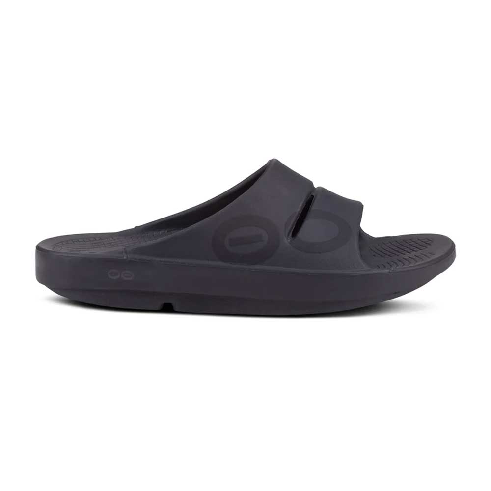 OOfos Unisex OOahh Sport - BLK/BLK - Regular (D)