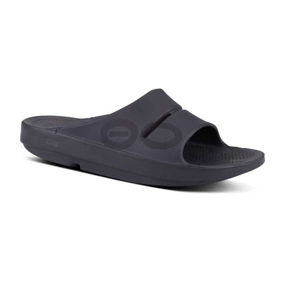 OOfos Unisex OOahh Sport - BLK/BLK - Regular (D)