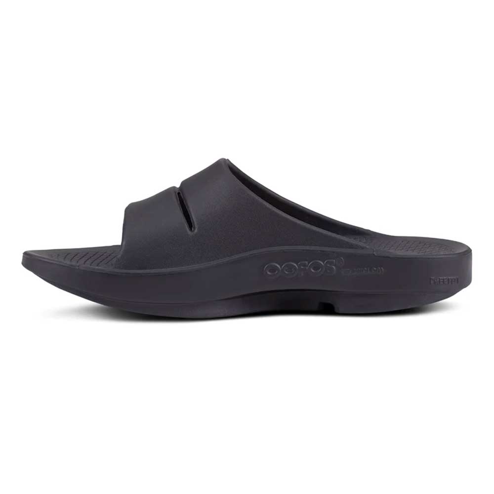 OOfos Unisex OOahh Sport - BLK/BLK - Regular (D)