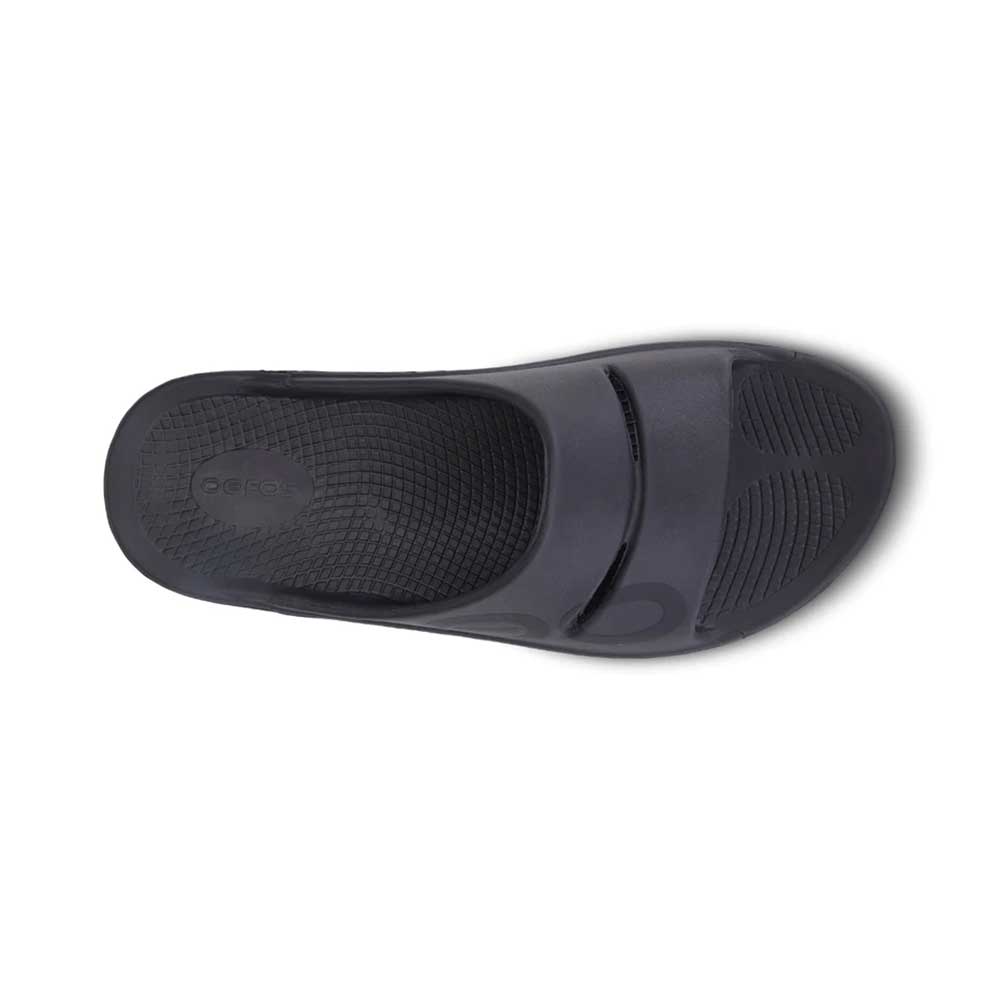 OOfos Unisex OOahh Sport - BLK/BLK - Regular (D)