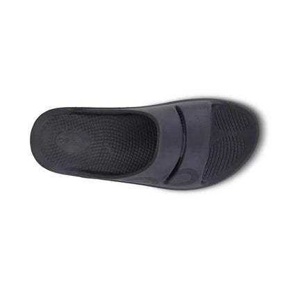 OOfos Unisex OOahh Sport - BLK/BLK - Regular (D)