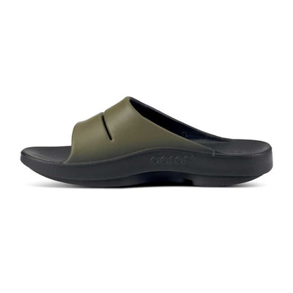 OOfos Men's OOahh Sport Slide - Tactical Green - Regular (D)