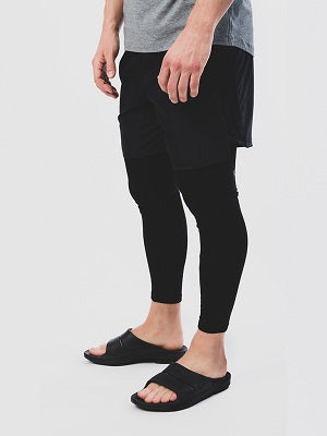OOfos Men's OOahh Sport Slide Sandal - Black Matte