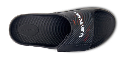  BAUER/OOFOS Men's OOahh Sport Flex Sandal – Black