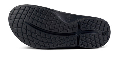  BAUER/OOFOS Men's OOahh Sport Flex Sandal – Black
