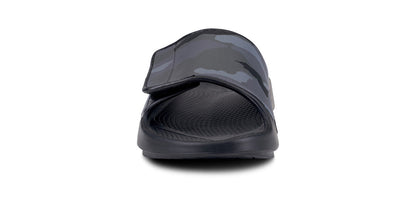 OOfos Women's OOahh Sport Flex Sandal - Black Camo