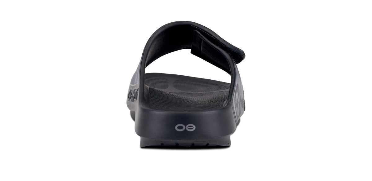 OOfos Women's OOahh Sport Flex Sandal - Black Camo
